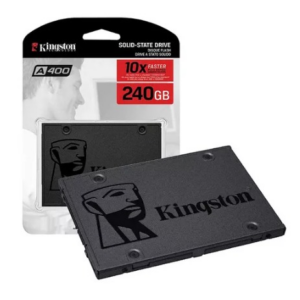 SSD Kingston 240 Gb Cor Preto SA400 240G